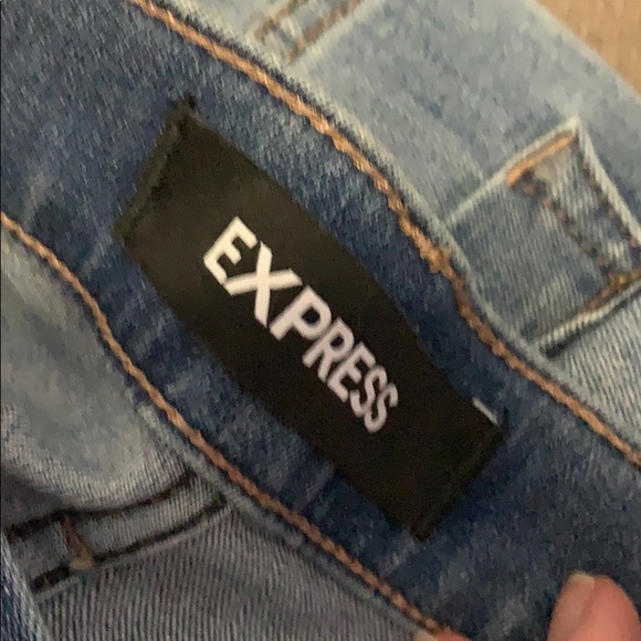 Express patchwork/distressed jeans - Picture 7 of 7